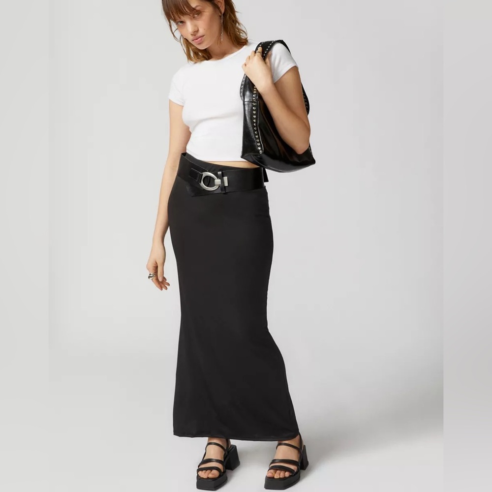 Urban Outfitters Black Maxi Skirt
